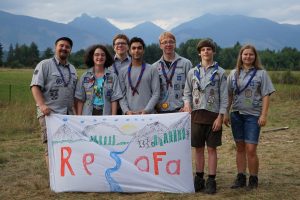 Gruppenfoto der Lumdataler in der hohen Tatra